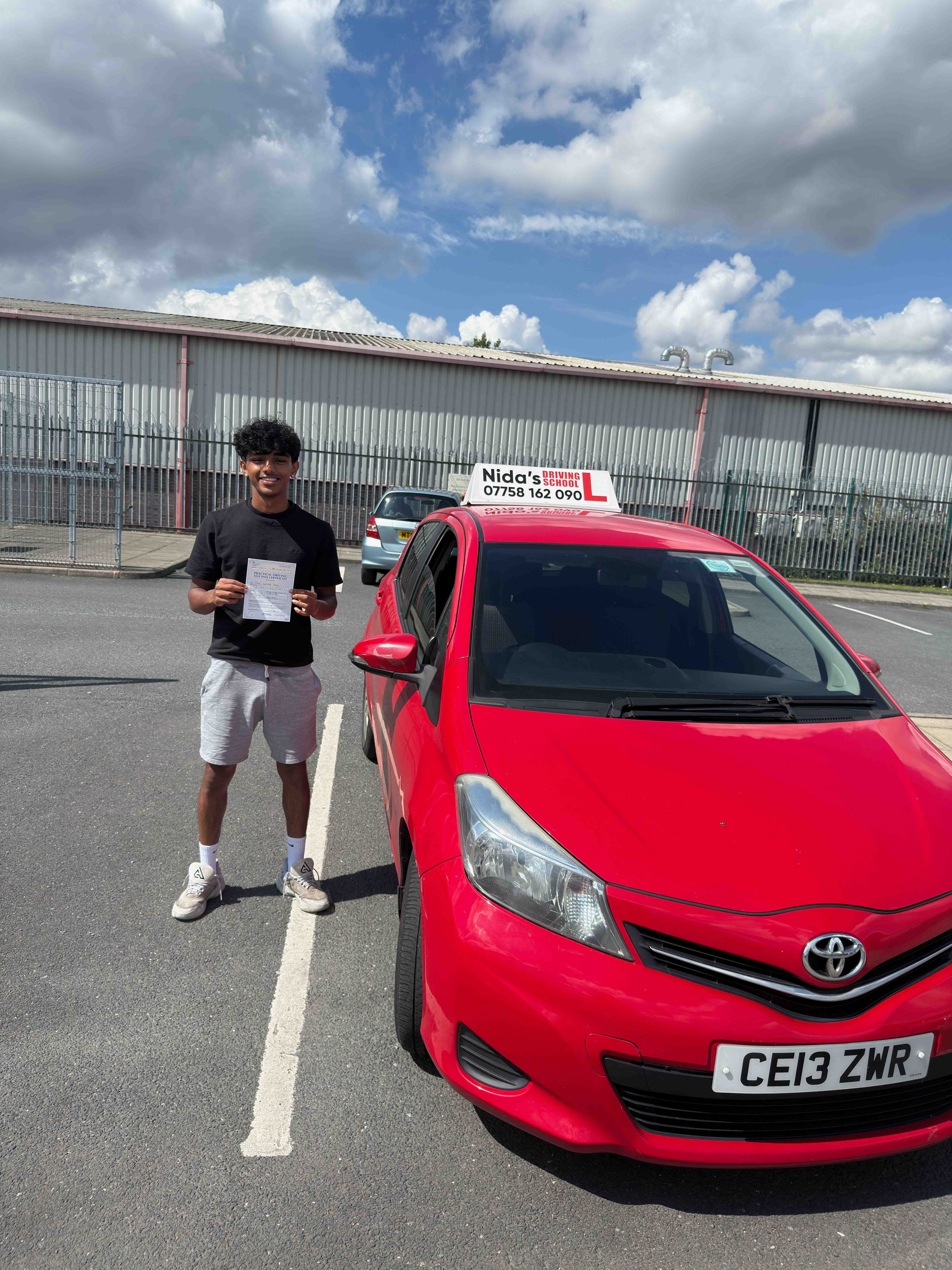 On-road lesson